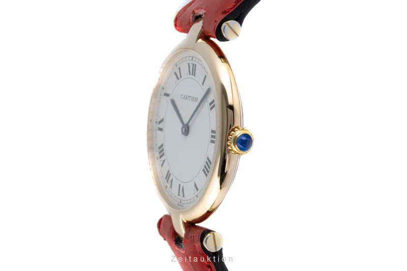 Cartier Vendome 18 ct gold quartz women's watch 881001 LP: 10500EUR [2205044]