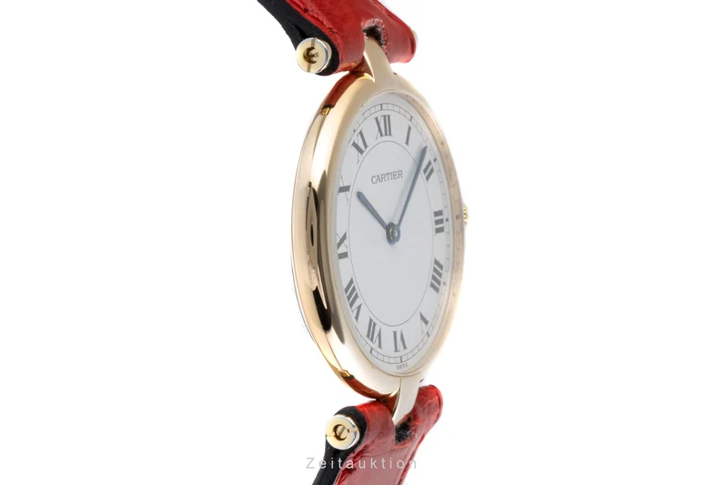 Cartier Vendome 18 ct gold quartz women's watch 881001 LP: 10500EUR [2205044]