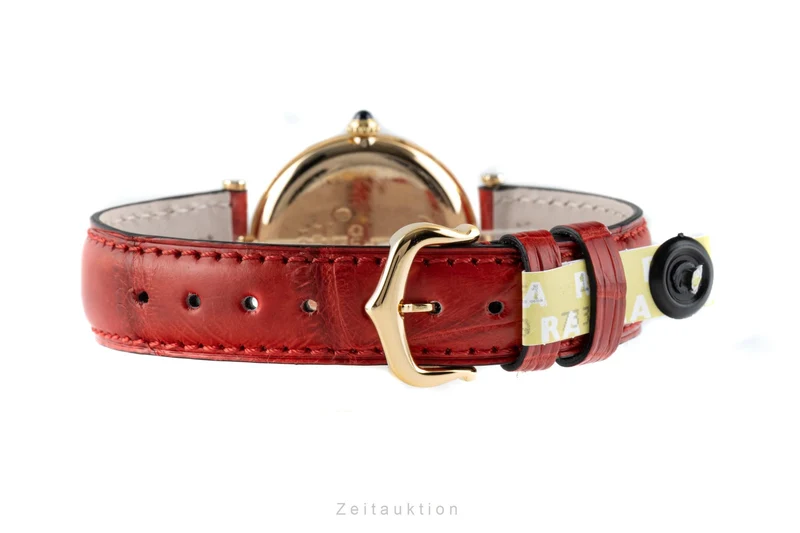 Cartier Vendome 18 ct gold quartz women's watch 881001 LP: 10500EUR [2205044]