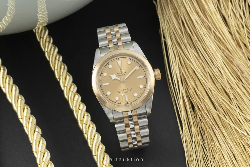 Tudor Black Bay steel / gold automatic women's watch 79583 LP: 4600EUR [2204954]