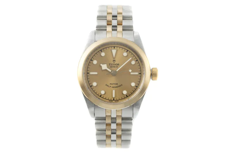 Tudor Black Bay steel / gold automatic women's watch 79583 LP: 4600EUR [2204954]
