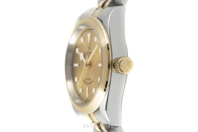 Tudor Black Bay steel / gold automatic women's watch 79583 LP: 4600EUR [2204954]
