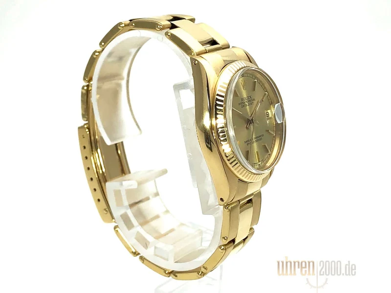 Rolex Datejust 31 Gelbgold 6827 Champagner