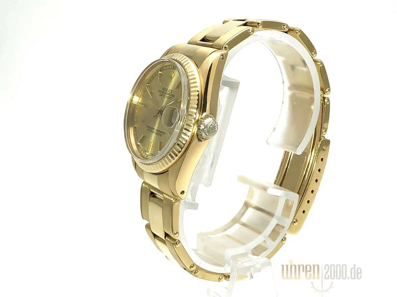 Rolex Datejust 31 Gelbgold 6827 Champagner