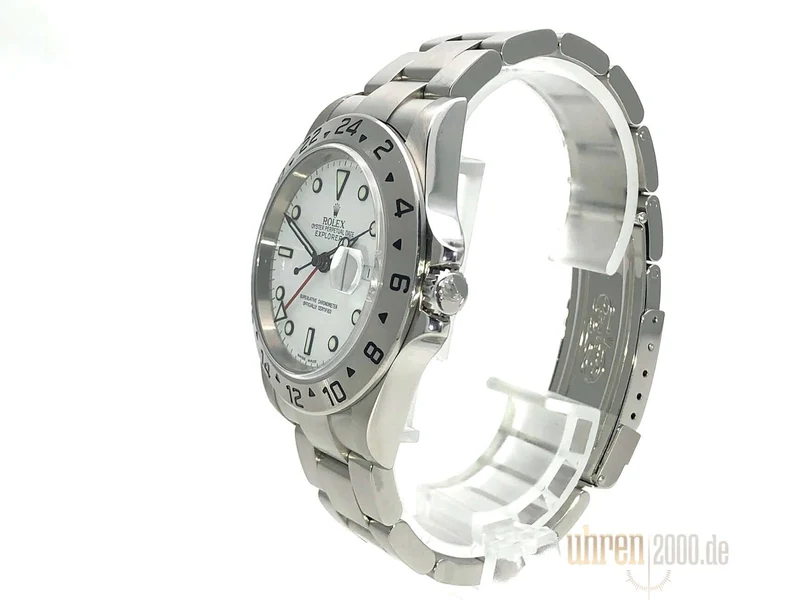 Rolex Explorer II Edelstahl Ref. 16570 Weiß aus 2007