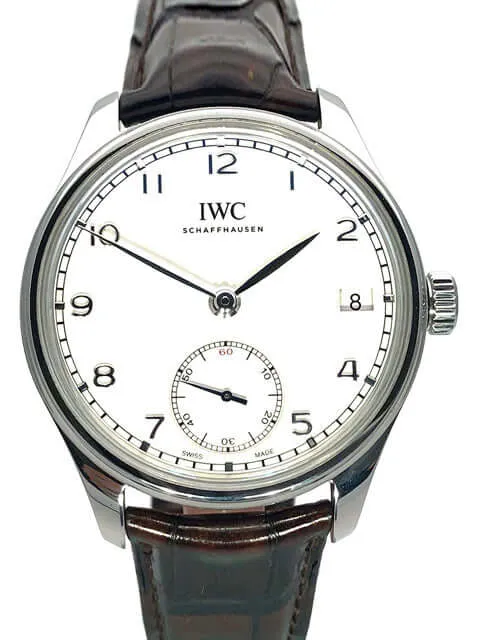 IWC Portugieser Handaufzug Acht Tage IW510203 aus 2013 neuer Service 2019
