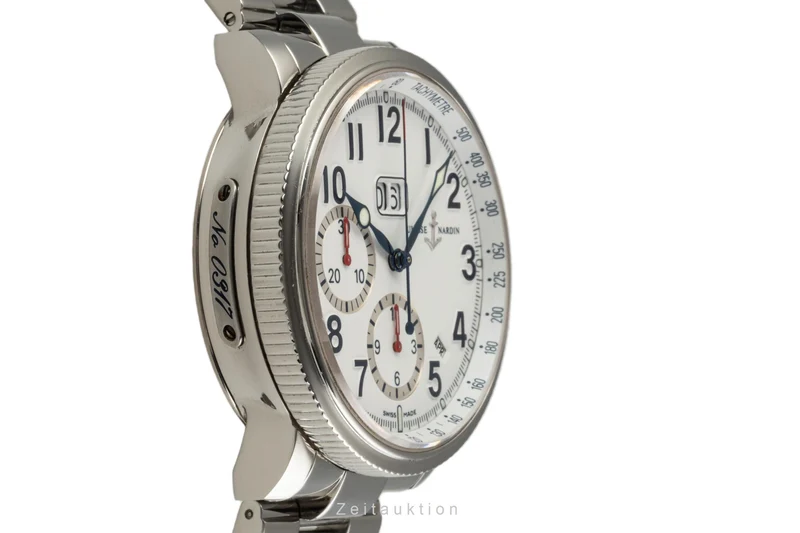 Ulysse Nardin Marine Chronograph chronograph steel automatic men's watch 513-22 [2204915]