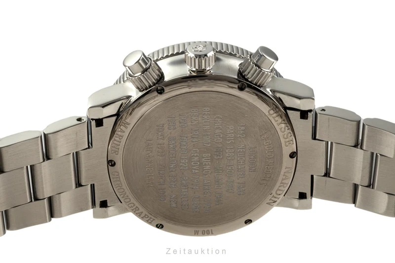 Ulysse Nardin Marine Chronograph chronograph steel automatic men's watch 513-22 [2204915]