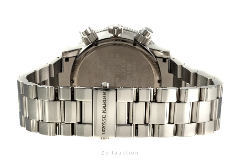Ulysse Nardin Marine Chronograph chronograph steel automatic men's watch 513-22 [2204915]