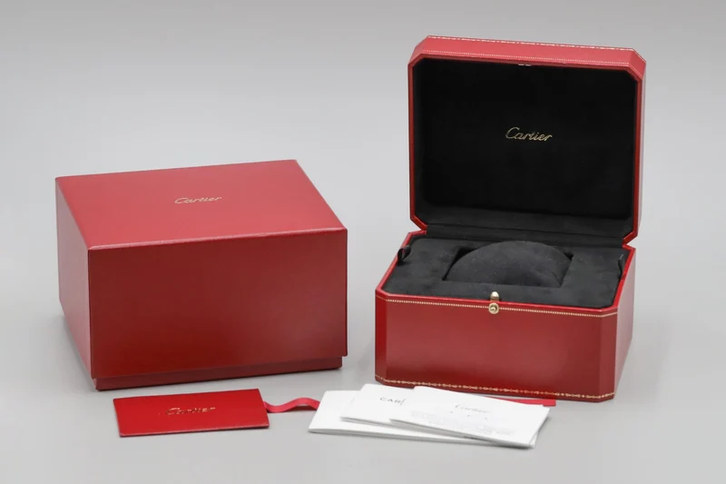Cartier Santos 18 ct red gold automatic men's watch 4074, WGSA0012 [2204910]