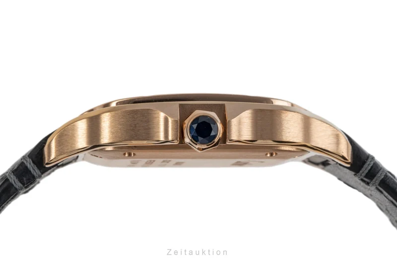 Cartier Santos 18 ct red gold automatic men's watch 4074, WGSA0012 [2204910]