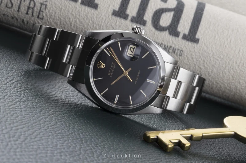 Rolex Oysterdate steel manual winding men's watch 6694 Vintage [2204858]