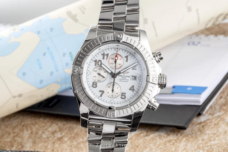 Breitling Super Avenger chronograph steel automatic men's watch A13370 [2204846]