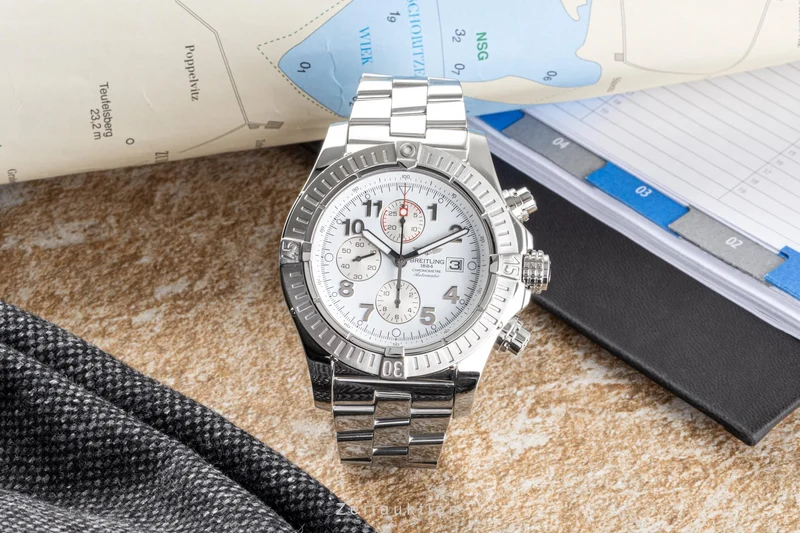 Breitling Super Avenger chronograph steel automatic men's watch A13370 [2204846]