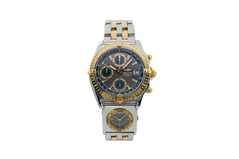 Breitling Chronomat chronograph steel / gold automatic men's watch B13352 B61172 [2204801]