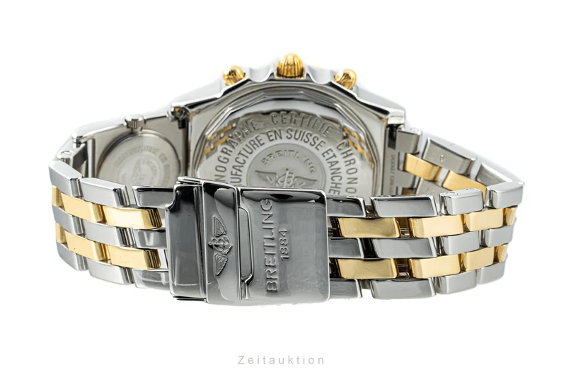 Breitling Chronomat chronograph steel / gold automatic men's watch B13352 B61172 [2204801]
