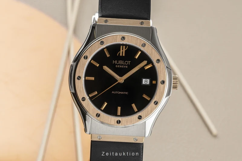 Hublot Classic Fusion steel / gold automatic men's watch 1915.7 [2204766]