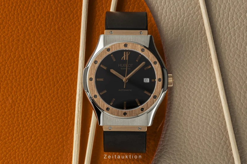 Hublot Classic Fusion steel / gold automatic men's watch 1915.7 [2204766]