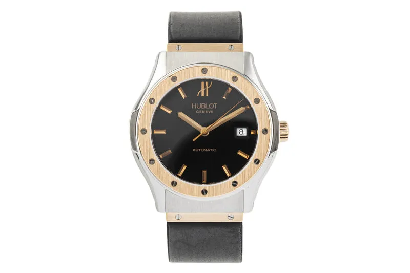 Hublot Classic Fusion steel / gold automatic men's watch 1915.7 [2204766]