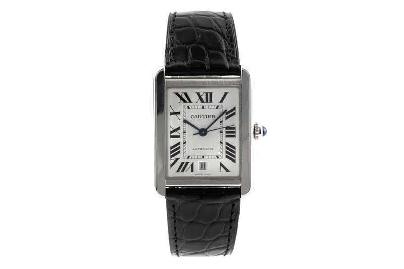 Cartier Tank steel automatic men's watch 3800 [2204764]