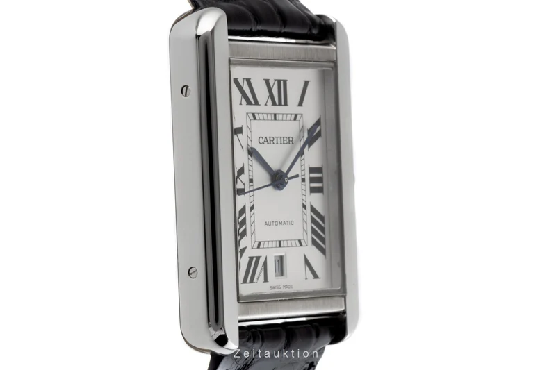 Cartier Tank steel automatic men's watch 3800 [2204764]