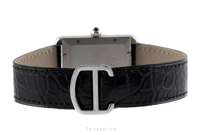 Cartier Tank steel automatic men's watch 3800 [2204764]