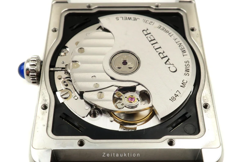 Cartier Tank steel automatic men's watch 3800 [2204764]