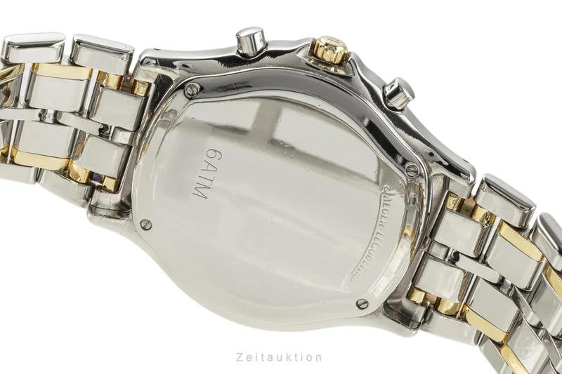 Jaeger LeCoultre Heraion chronograph steel / gold quartz men's watch 115.5.31 [2204736]