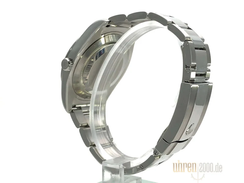 Rolex Datejust II 41 Edelstahl 116300 Silber Index aus 2014