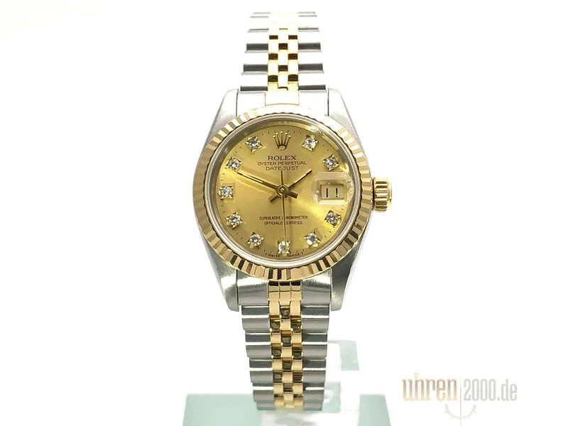 Rolex Datejust 26 Edelstahl - Gelbgold Ref. 69173 aus 1991 LC100