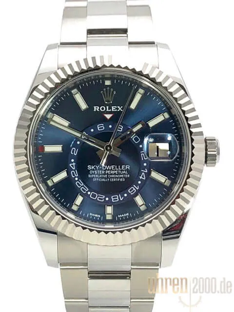 Rolex Sky-Dweller 326934 Blau aus 2018 LC100