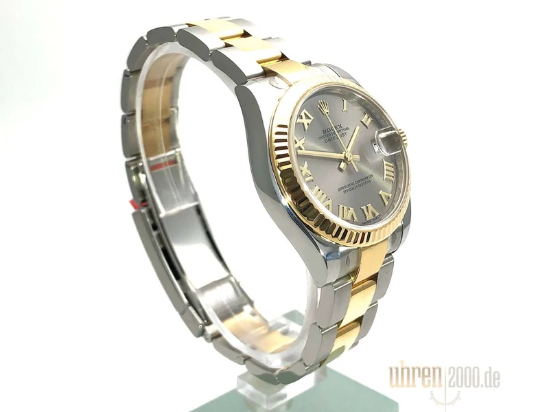 Rolex Datejust 31 Edelstahl Gelbgold 178273 Stahl Römisch aus 2018