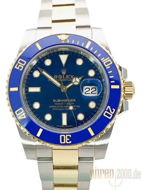 Rolex Submariner Date 116613LB Edelstahl Gelbgold aus 2018