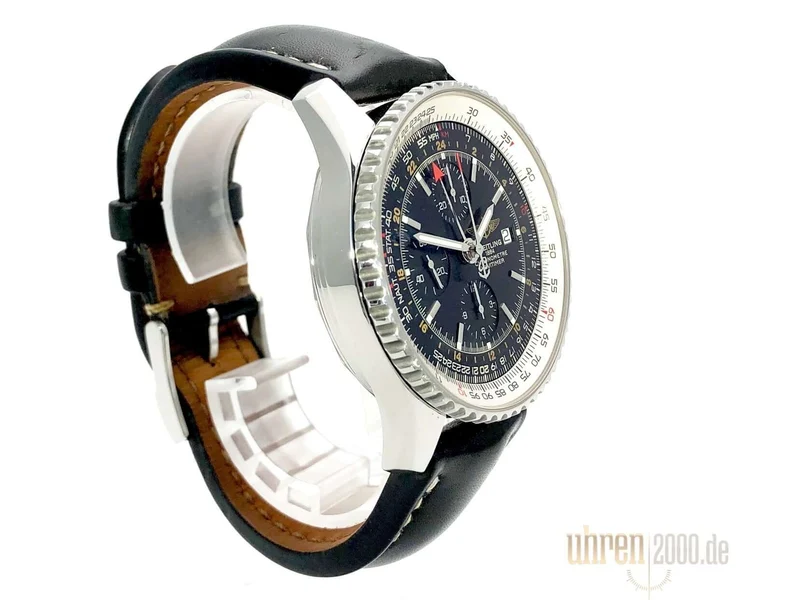 Breitling Navitimer World A24322-101 aus 2010 Deutsche Papiere