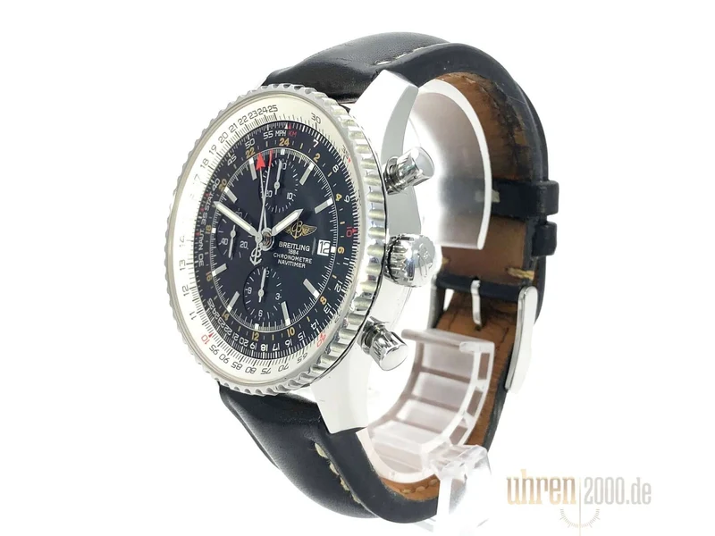 Breitling Navitimer World A24322-101 aus 2010 Deutsche Papiere