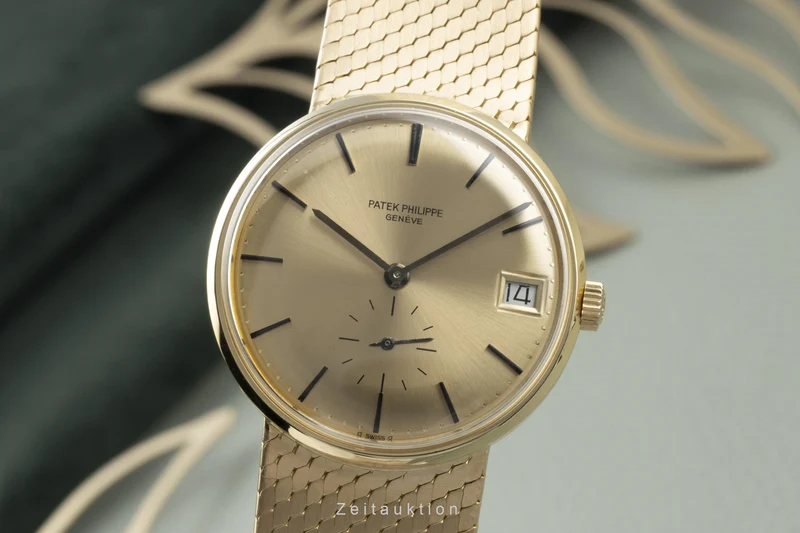Patek Philippe Calatrava 18 ct gold automatic men's watch 3514, 3514/8 [2204734]