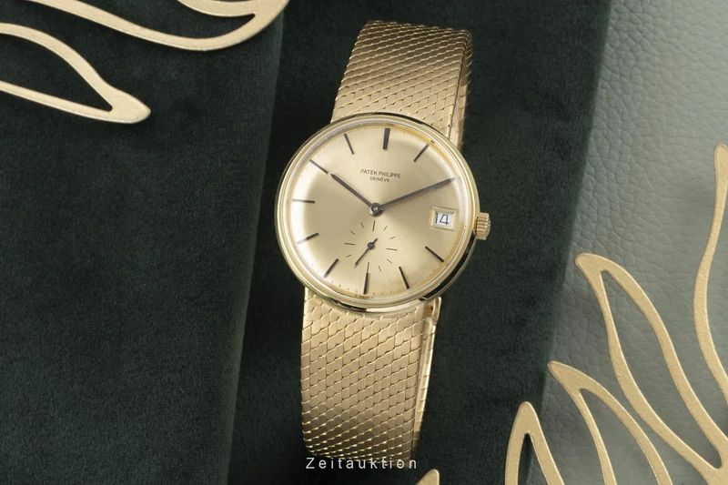 Patek Philippe Calatrava 18 ct gold automatic men's watch 3514, 3514/8 [2204734]