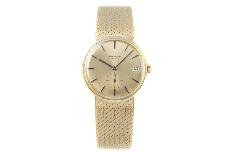 Patek Philippe Calatrava 18 ct gold automatic men's watch 3514, 3514/8 [2204734]