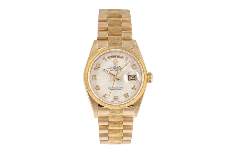 Rolex Day-Date 18 ct gold automatic men's watch 18038 [2204733]