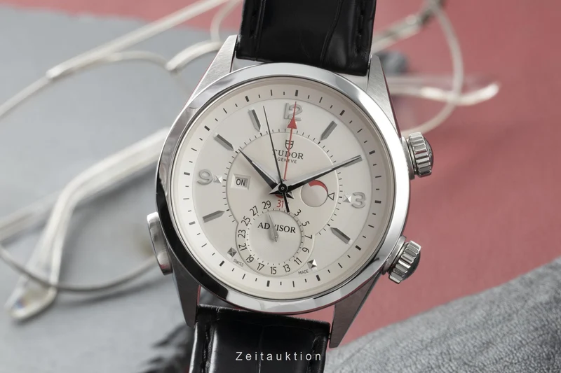 Tudor Heritage Advisor titanium automatic men's watch 79620T [2204691]