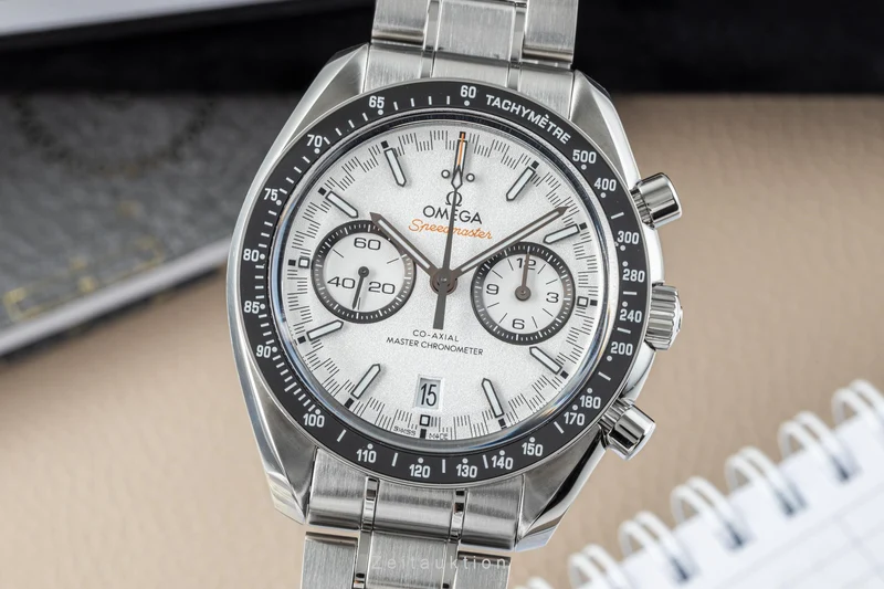 Omega Speedmaster chronograph steel automatic men's watch 329.30.44.51.04.001 LP: 9100EUR [2204671]