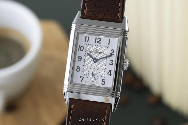 Jaeger LeCoultre Reverso steel manual winding men's watch Q2438522, 313.8.62 [2204608]