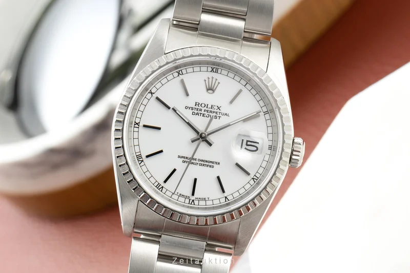 Rolex Datejust steel automatic men's watch 16220 [2204589]