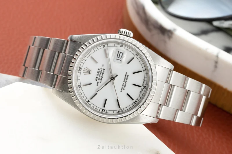 Rolex Datejust steel automatic men's watch 16220 [2204589]