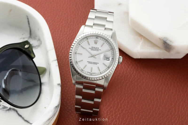 Rolex Datejust steel automatic men's watch 16220 [2204589]
