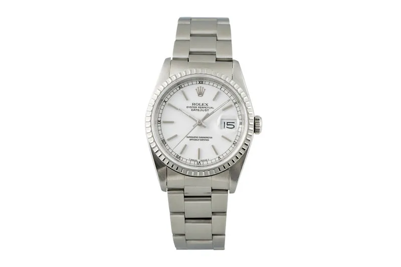 Rolex Datejust steel automatic men's watch 16220 [2204589]