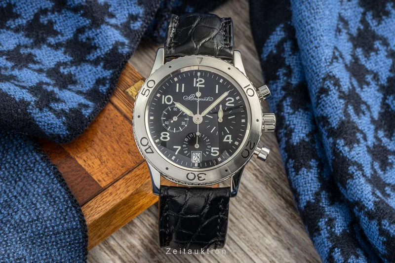 Breguet Type XX chronograph steel automatic men's watch 3820 [2204577]