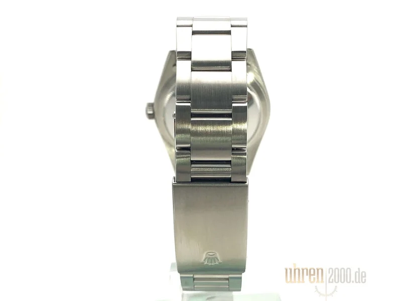 Rolex Datejust 36 Edelstahl 16200 Blau Arabisch aus 2005 LC100