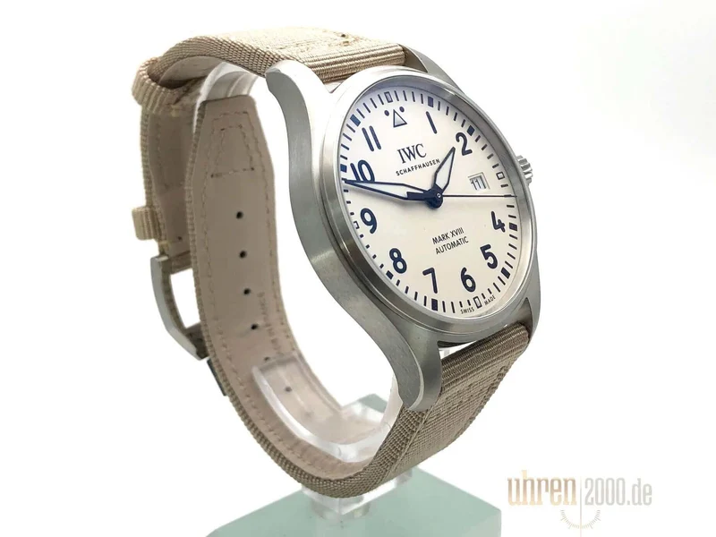 IWC Pilot`s Watch Fliegeruhr Mark XVIII IW327012 Textilband