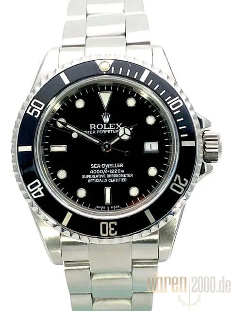 Rolex Sea-Dweller 16600 aus 1992 neuer Rolex Service